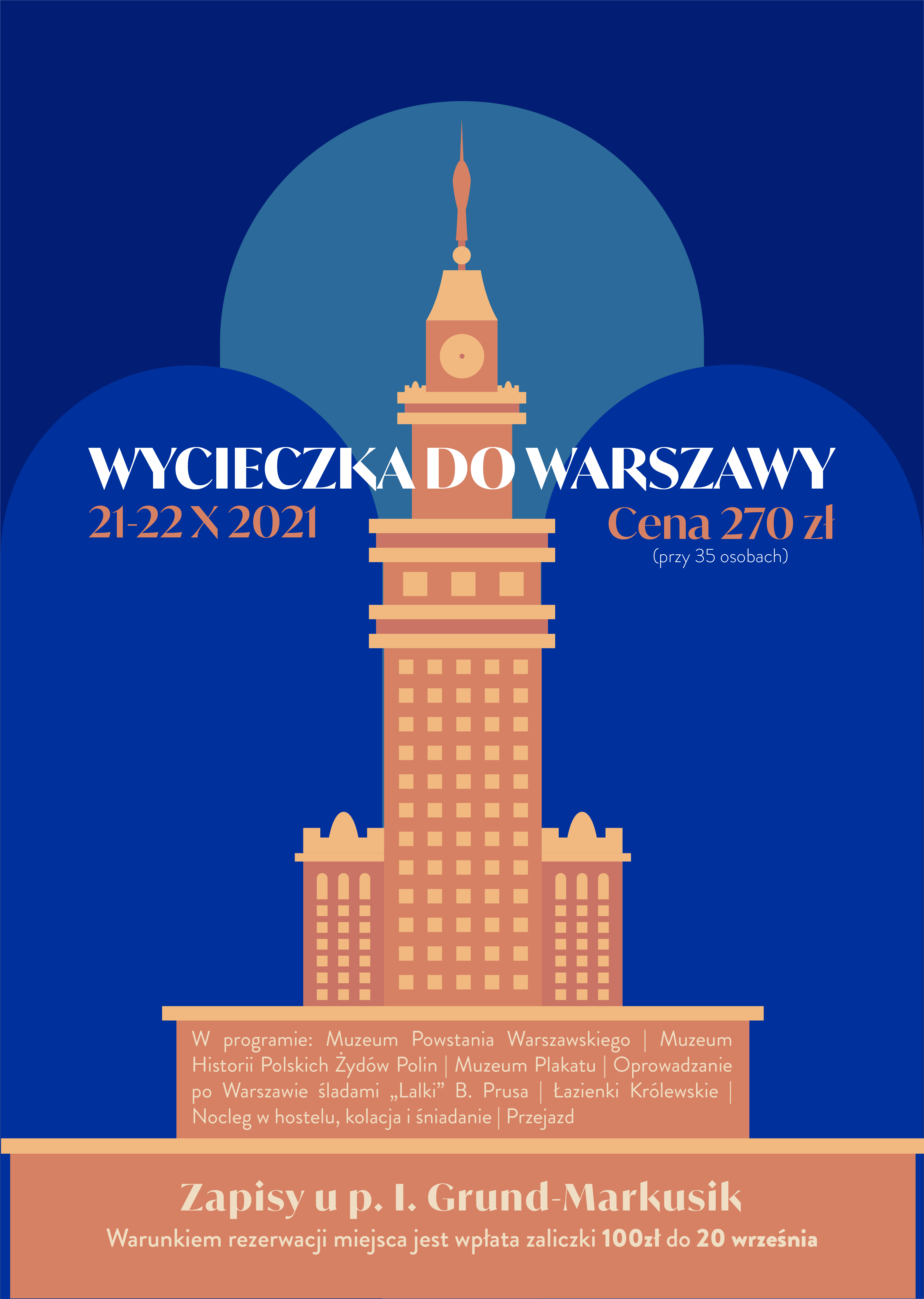 wycieczka do warszawy