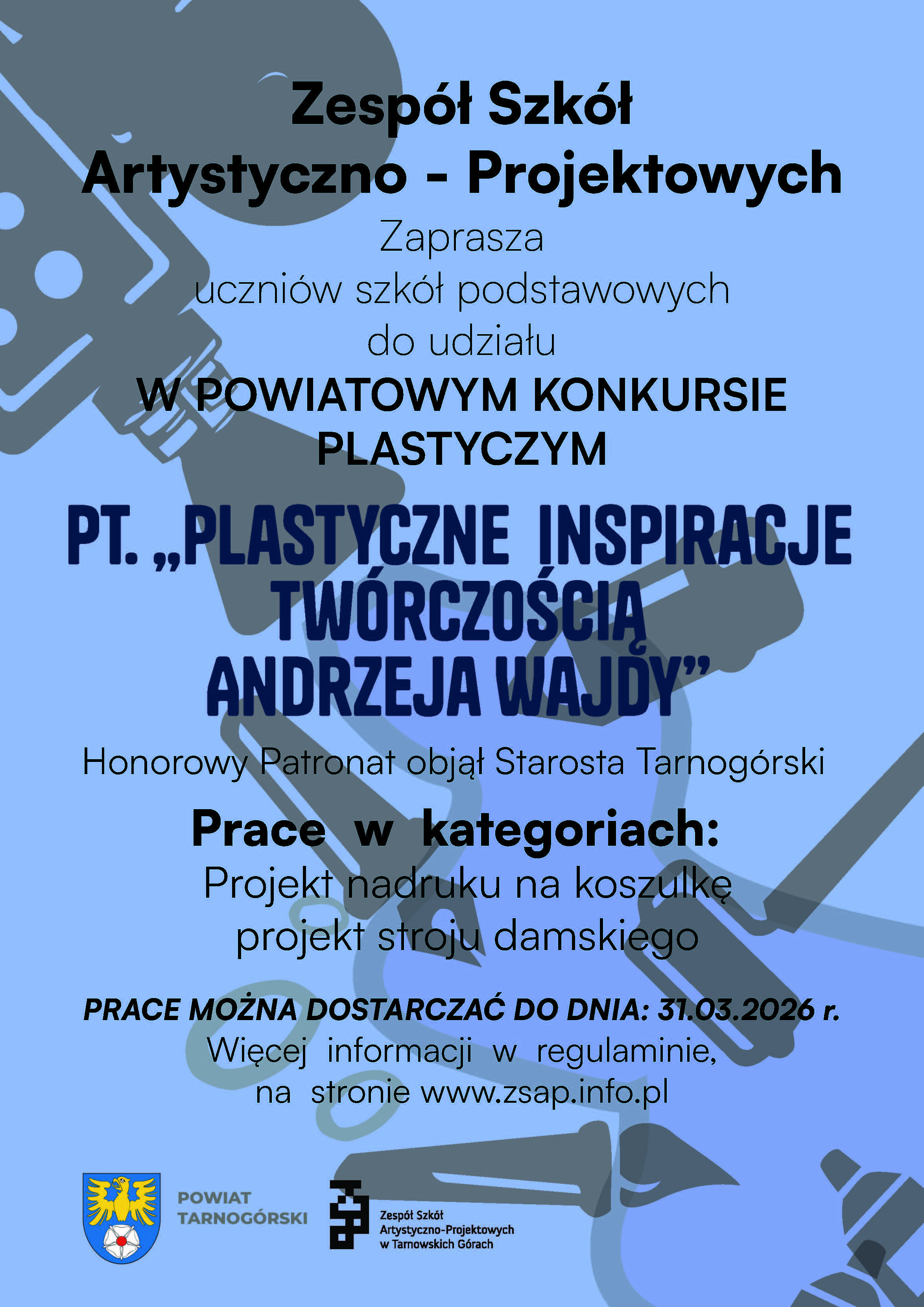 Powiatowy konkurs plastyczny 