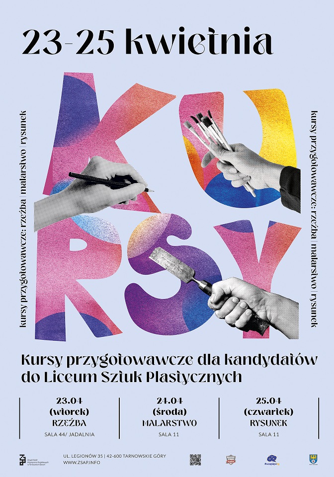 Kursy przygotowawcze dla kandydatów  do Liceum Sztuk Plastycznych